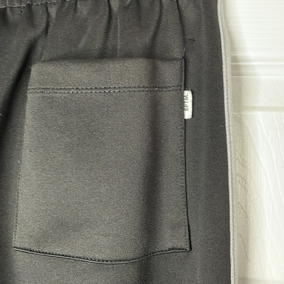 EPTM Men’s Color Block Jogger Slim Drawstring Track Pants Streetwear Trendy S - Picture 11 of 12